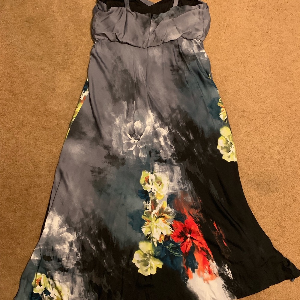 Grey Maxi Plus Size Dress